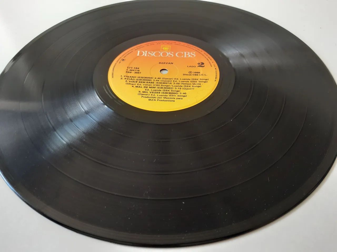 Lp Djavan - Oceano - Foto 4