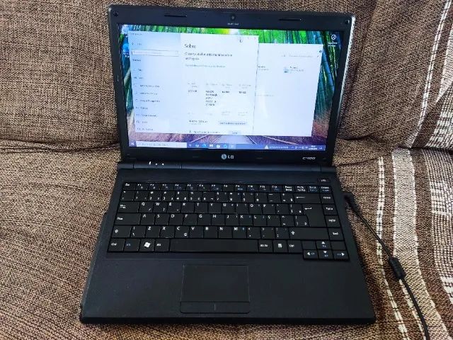 notebook LG, ótimo para estudar e trabalhar.