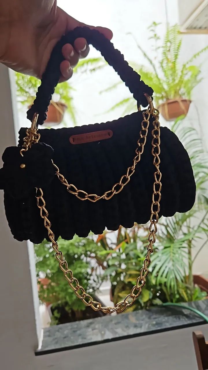 Bolsa de crochê 