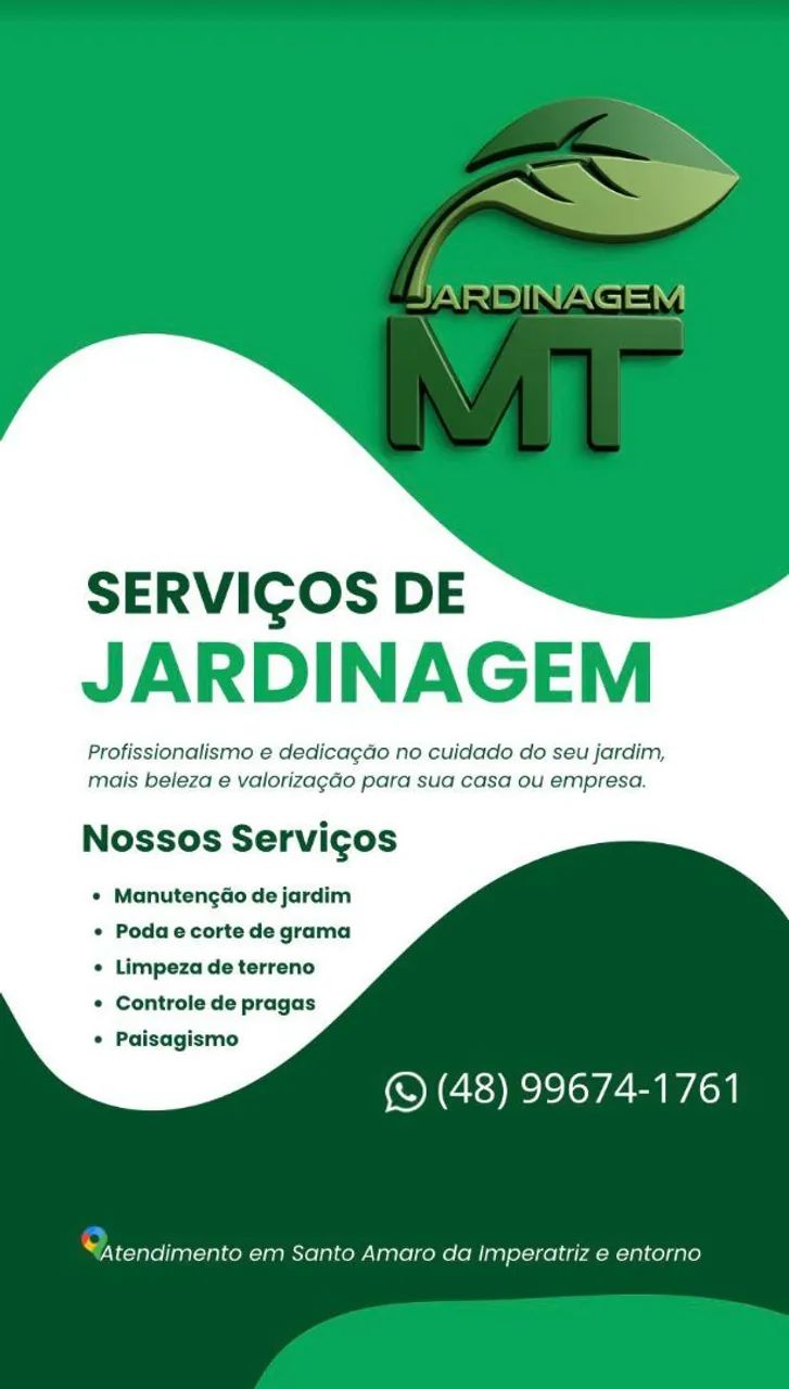 Jardinagem e paisagismo em geral 