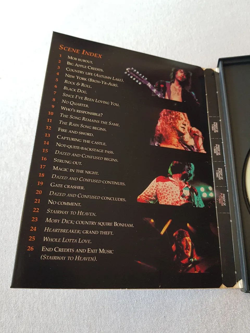 Dvd Show Led Zeppelin - The songs remains the same  - Foto 4