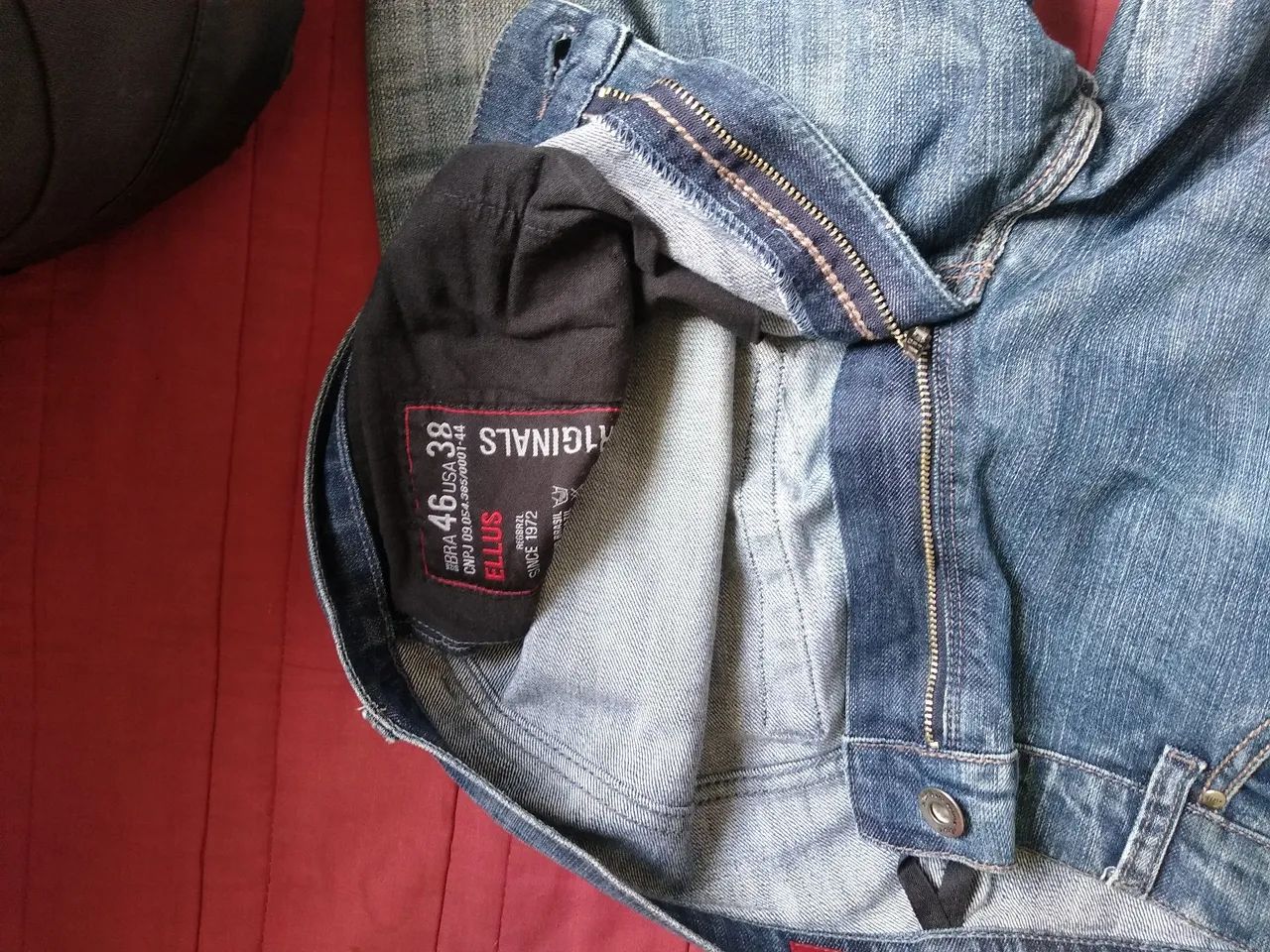 Calça Jeans Ellus tradicional semi nova  - Foto 4