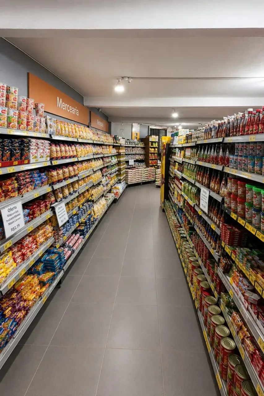 supermercado a venda