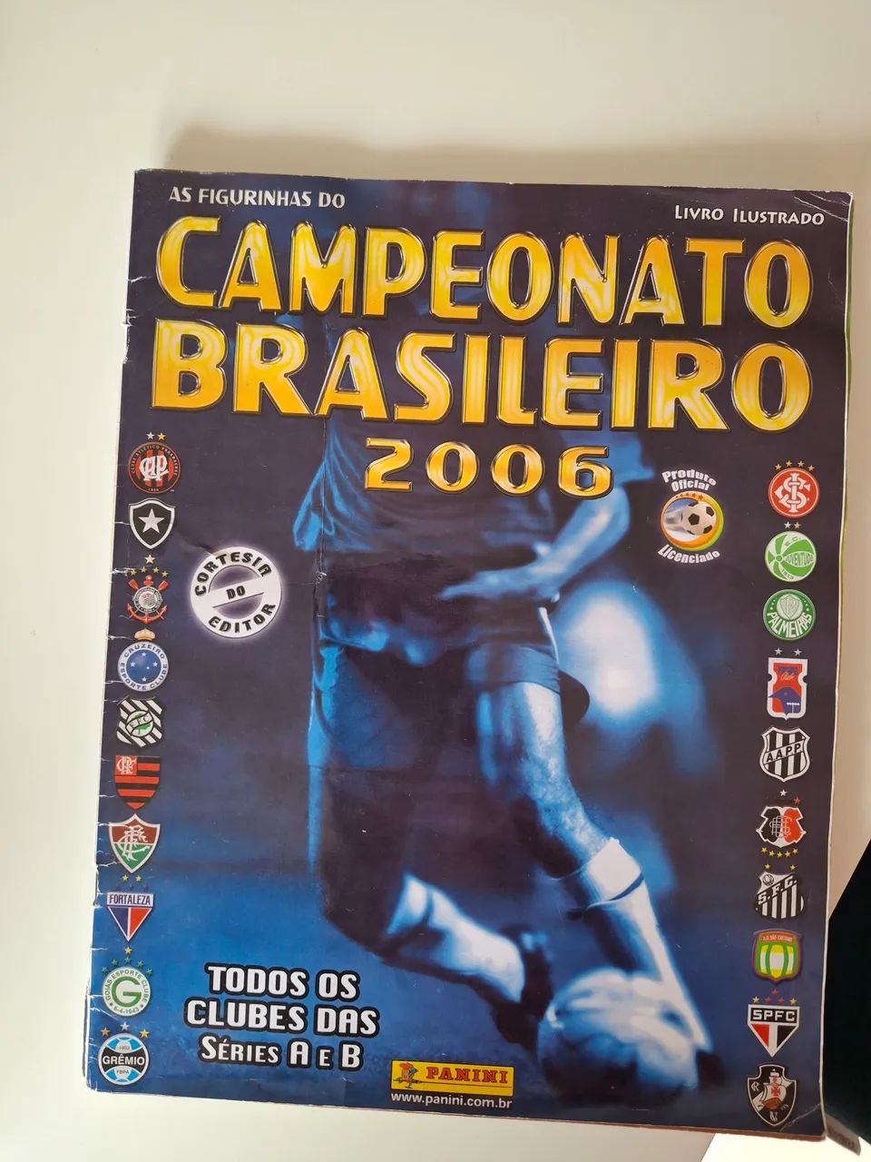 Álbum figurinhas - Campeonato Brasileiro 2006 (séries A e B)