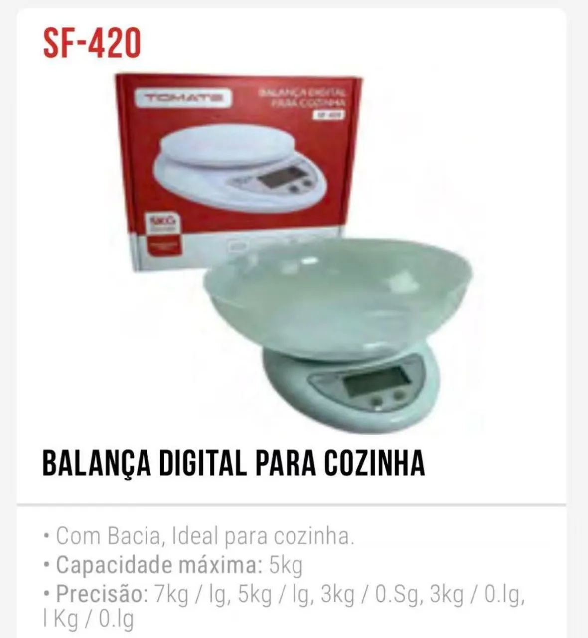 Mini balança  - Foto 3