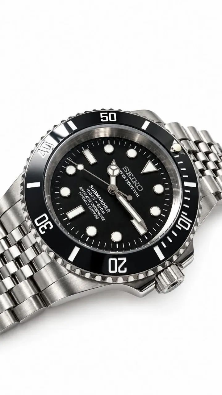 SEIKO MOD SUBMARINER VINTAGE | SWEEP SECOND