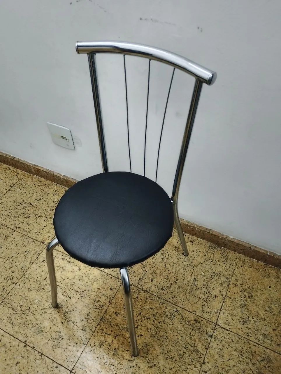 01 cadeira de inox - Foto 5