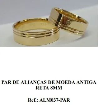 Alianças de Moedas Antigas - Entrego - Foto 5