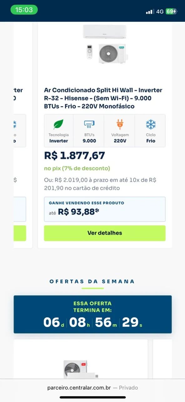 Ar condicionado  - Foto 2