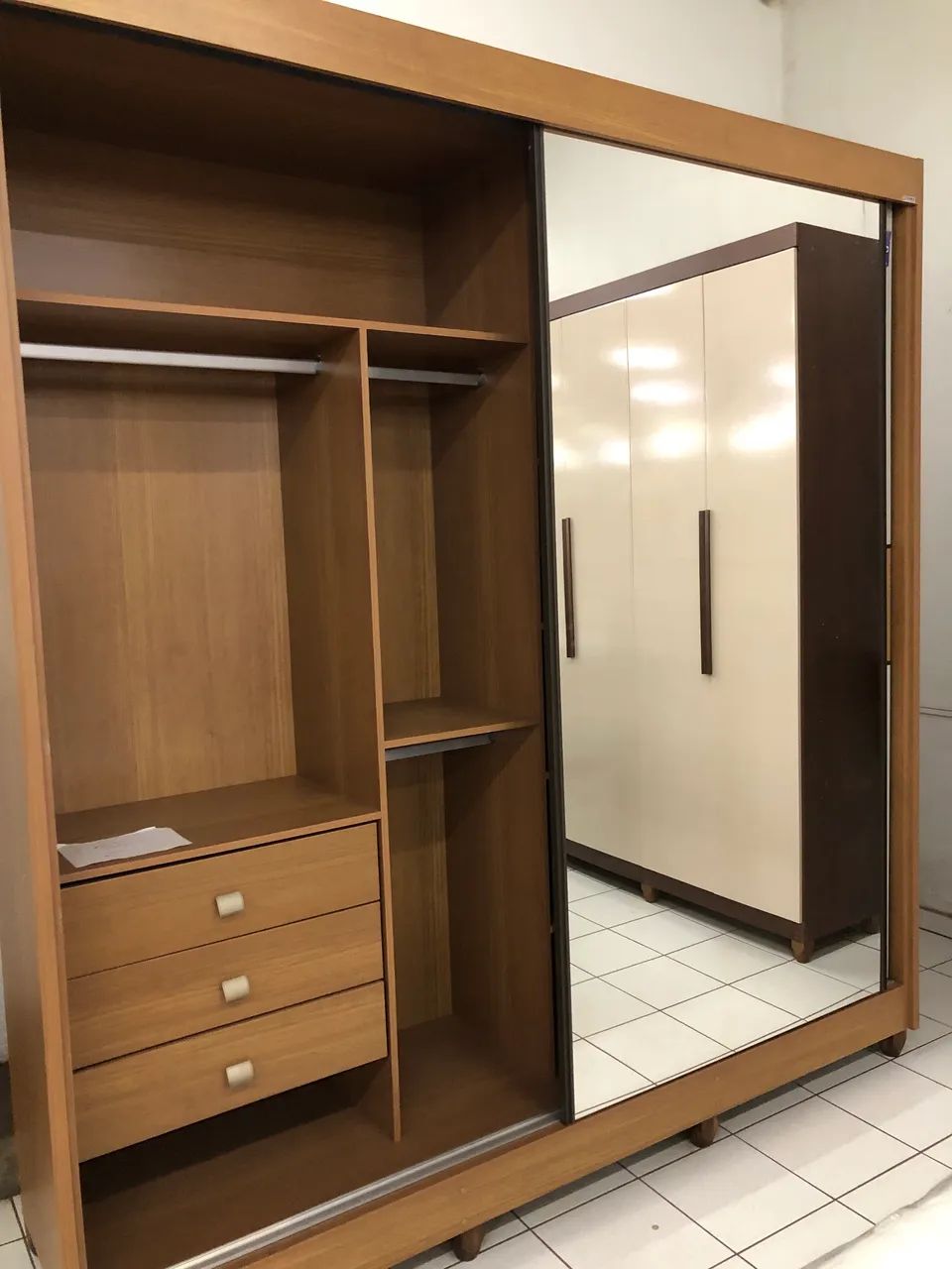 Guarda roupa Casal 100% mdf