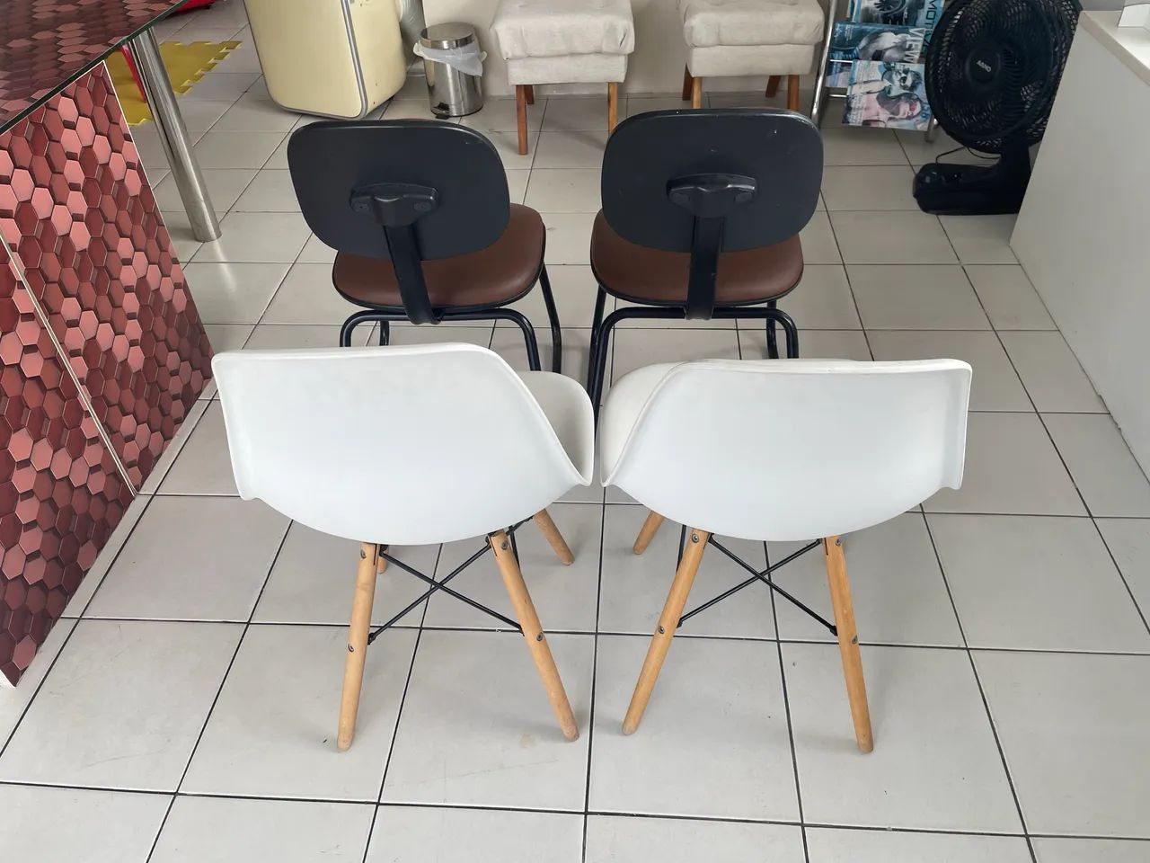 Vendo 4 cadeiras 
