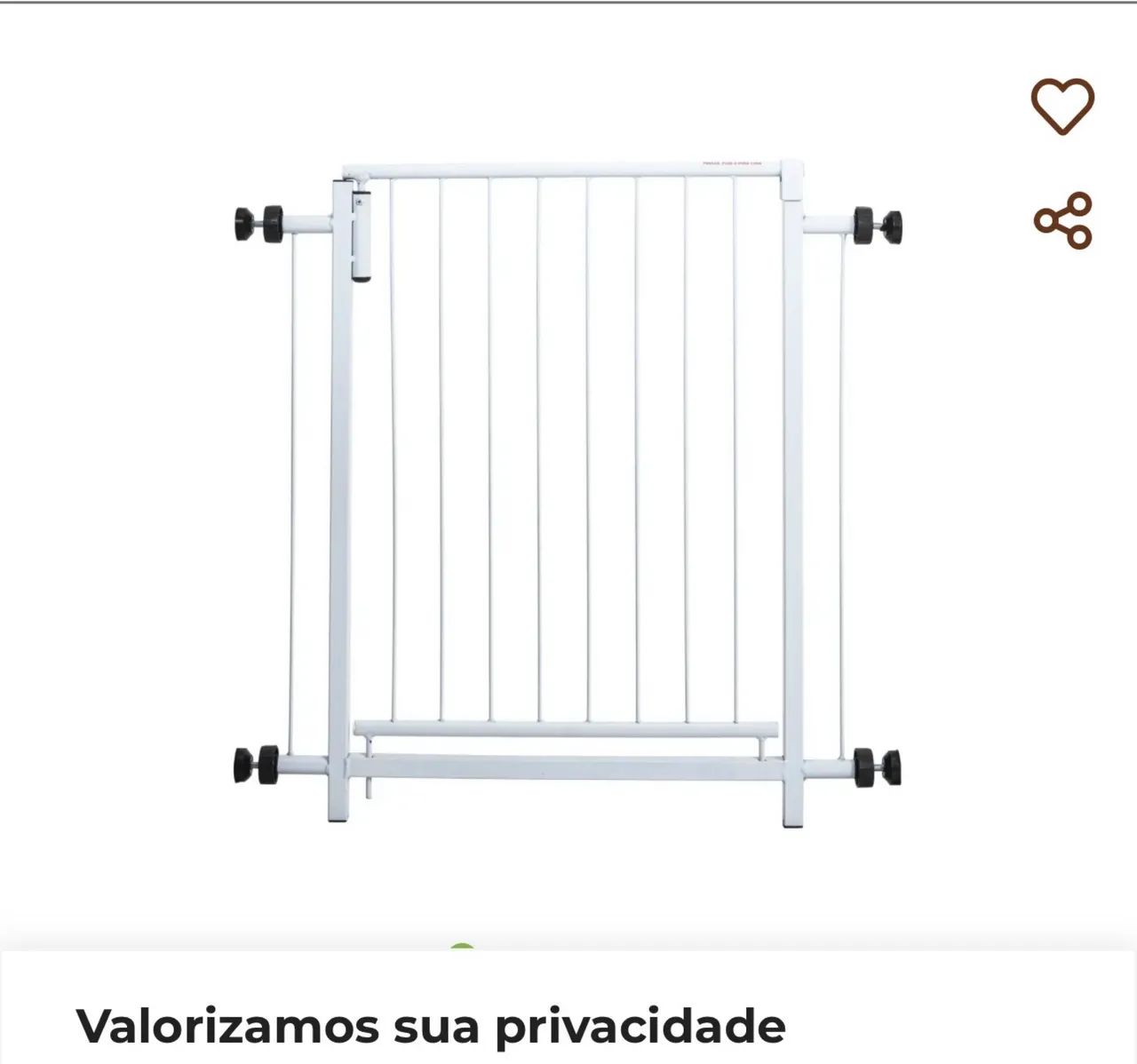 PORTÃO PARA CACHORROS 