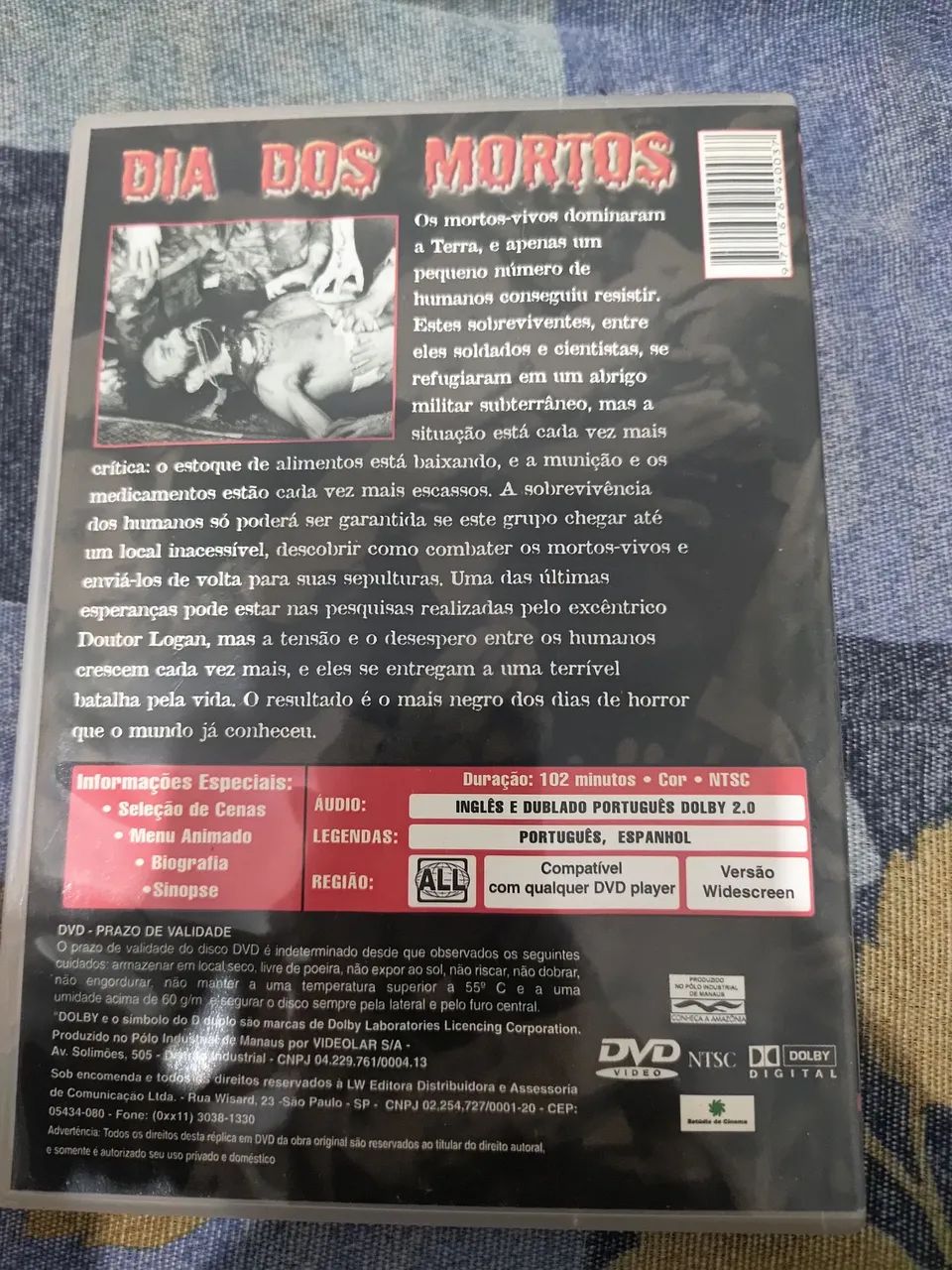 DVD DIA DOS MORTOS  - Foto 2