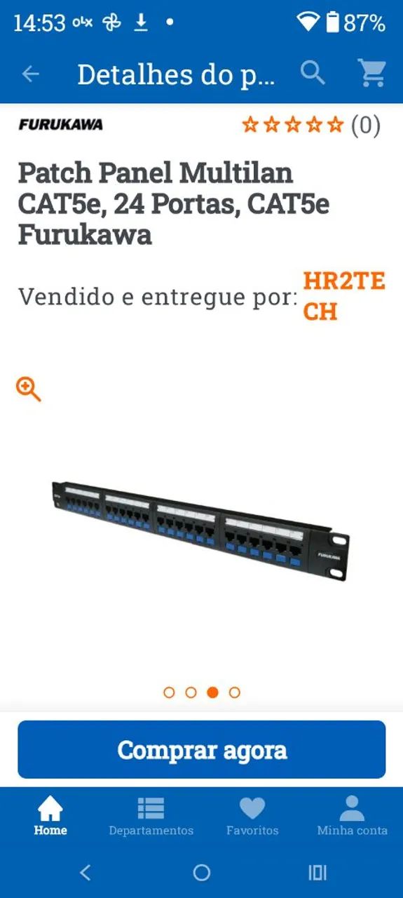 Pacht panel cat5 multilan  - Foto 2