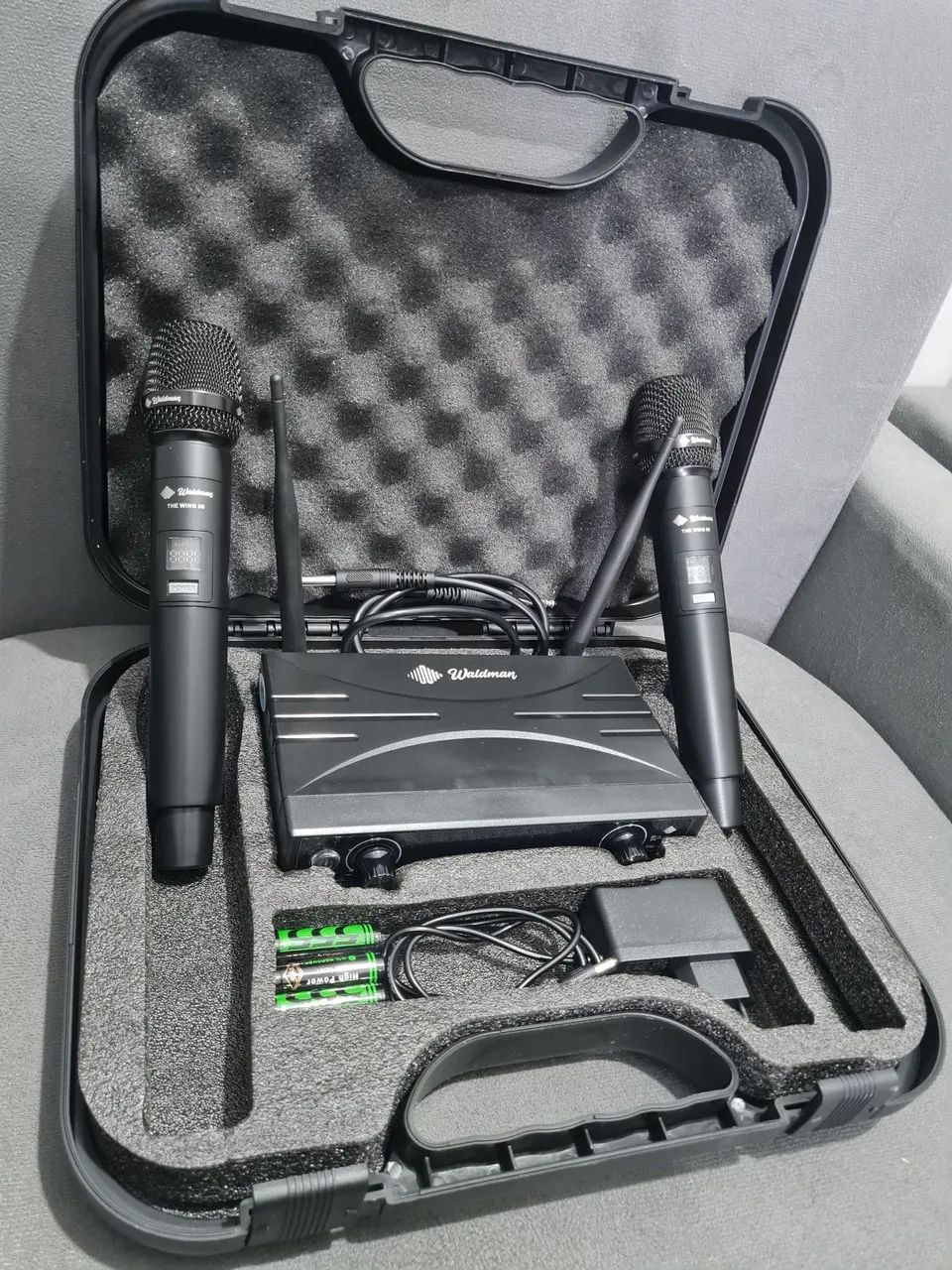 kit de microfoneskit de microfone  sem fio Waldman The Wing WTW-96/570