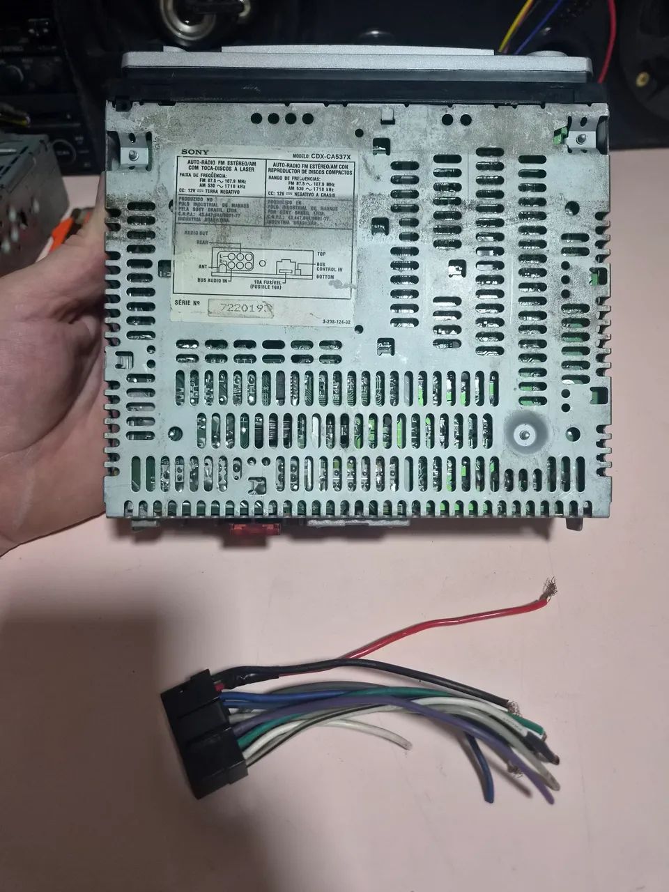 Aparelho Sony CDX-CA537X - Foto 5
