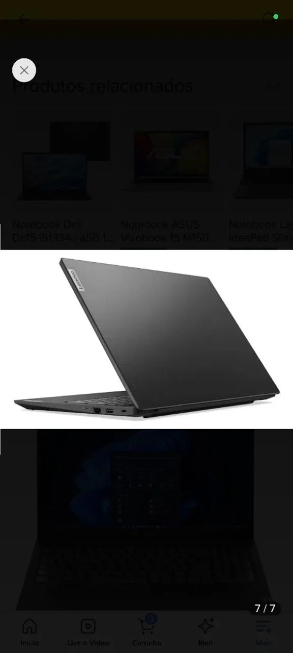 Notebook V15 G2 11ª Geração 24GB RAM - Foto 3