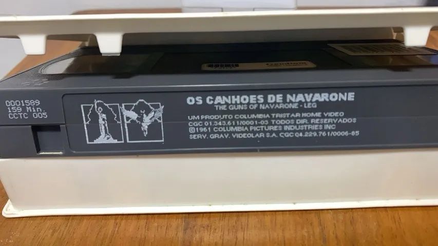 VHS Os Canhões de Navarone (1961) - Foto 3