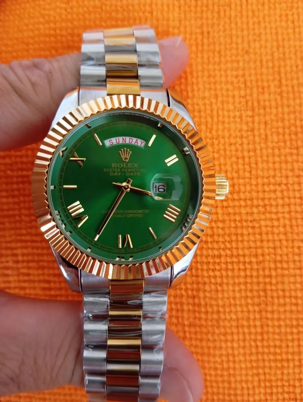Relógio rolex presidente, 1 linha,100% funcional promoção só esse mês  - Foto 4
