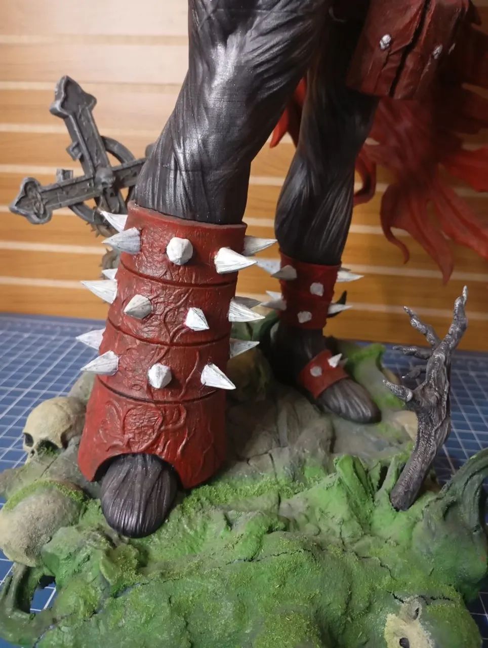 Estatua Spawn 3d 65 cm +- - Foto 4
