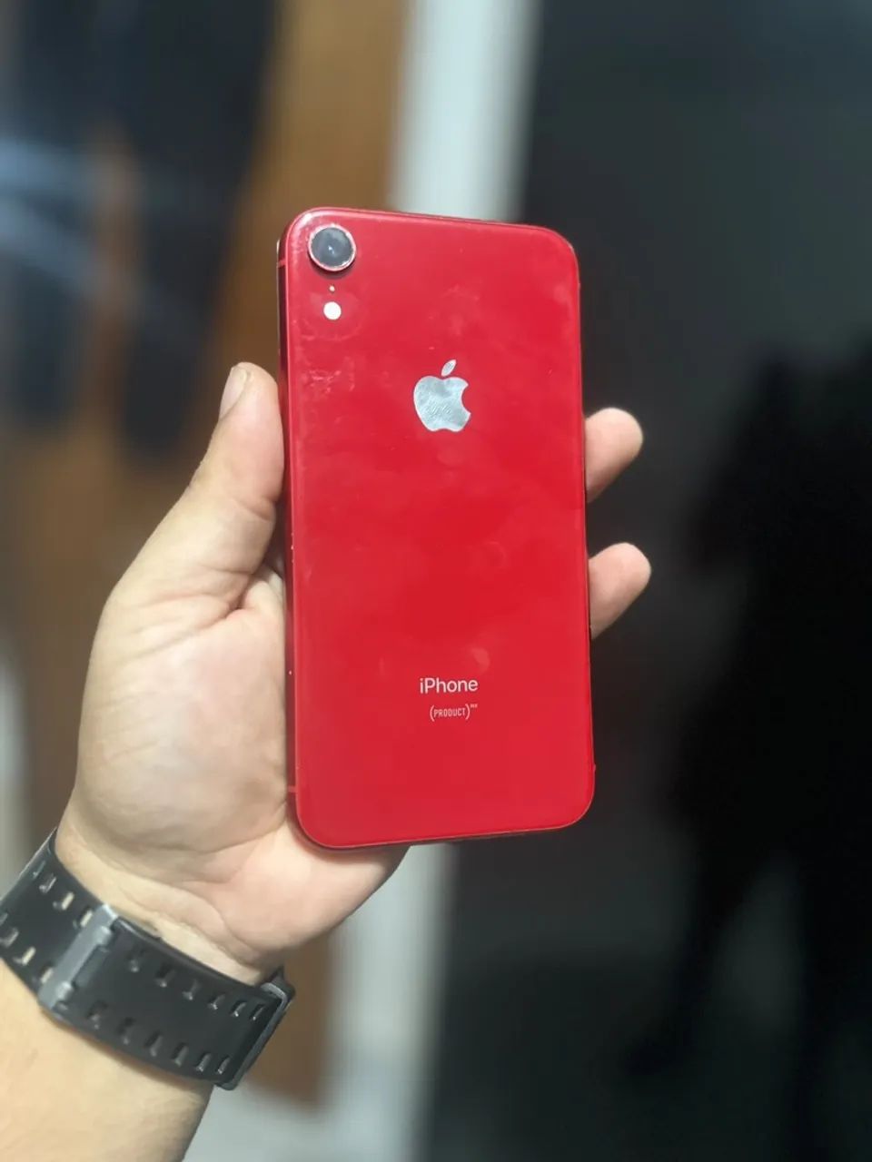 iPhone XR 128gb RED impecável vendo e troco !!! - Foto 2