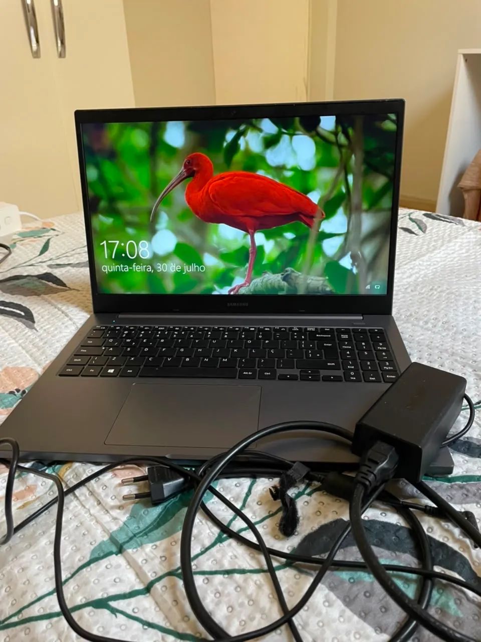 Notebook Samsung Book Intel Celeron | SSD 512 GB | Tela Full HD 15,6"