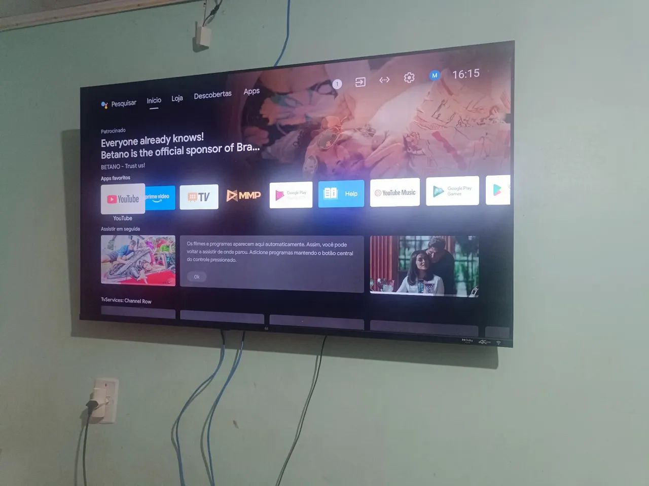 Tv de 55 polegadas smart Multilaser 