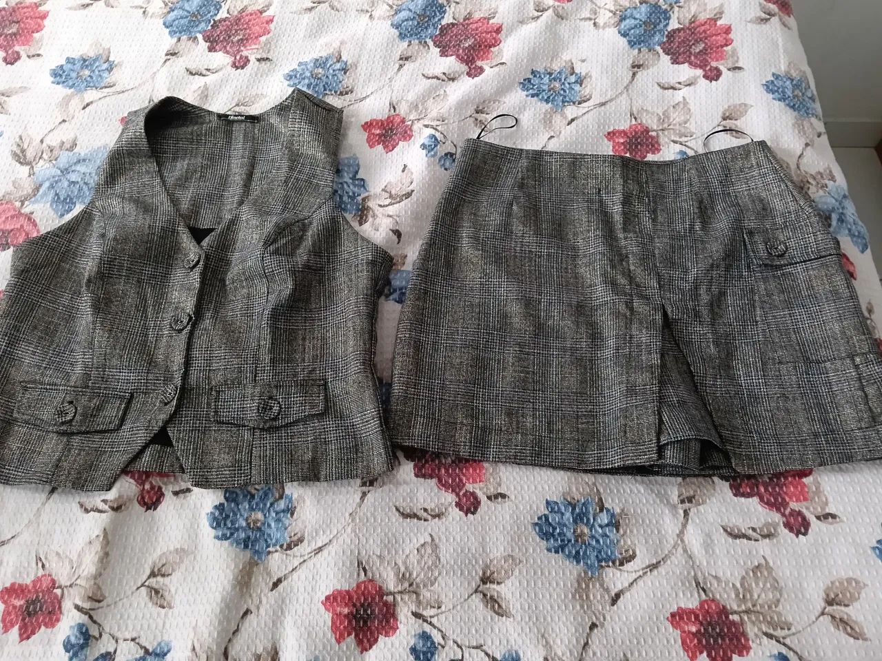 Conjunto de short saia, novo  - Foto 3