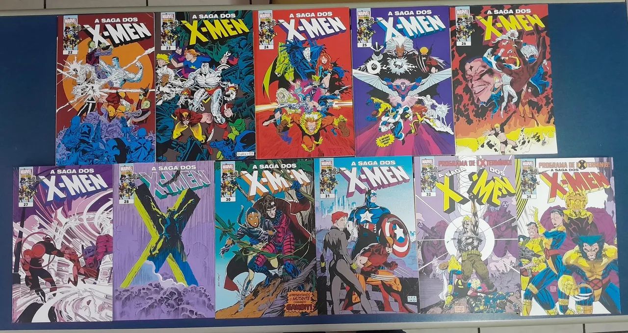 Saga dos X-Men (lote)