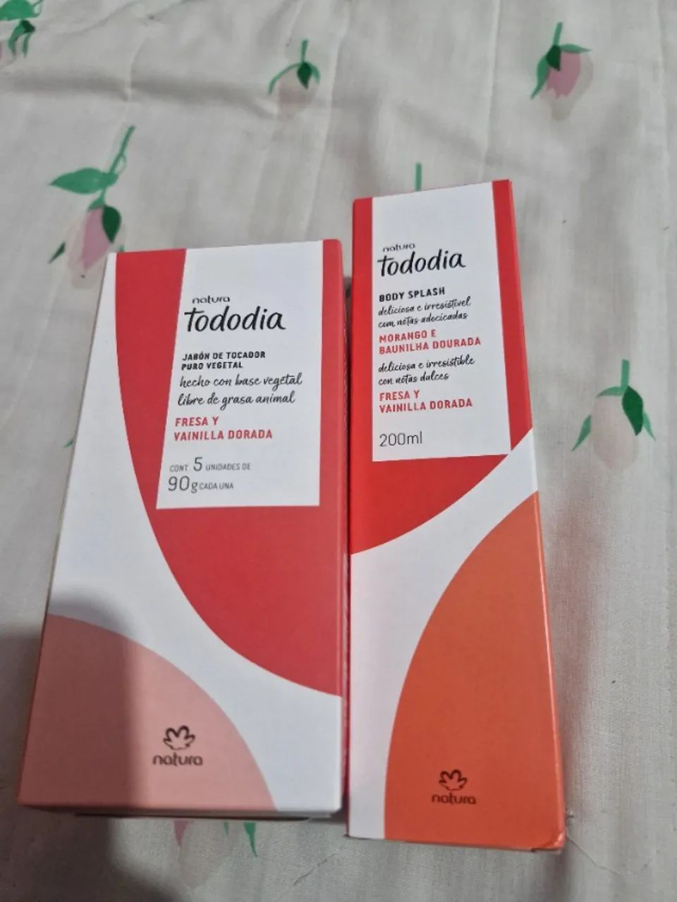 Kit sabone + body splash - Natura