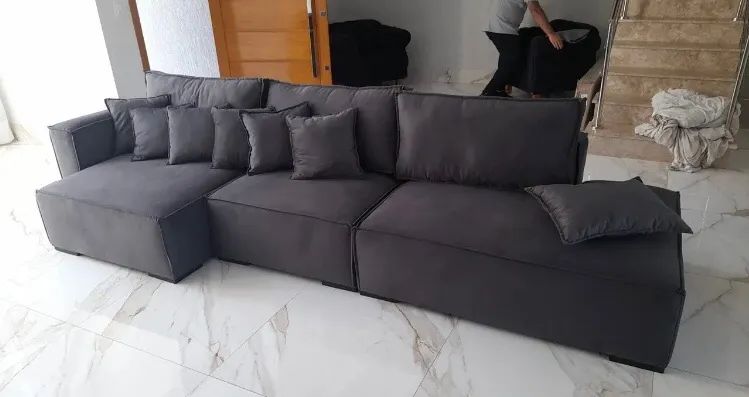 Fabricamos sob encomenda sofás modulares - Foto 2