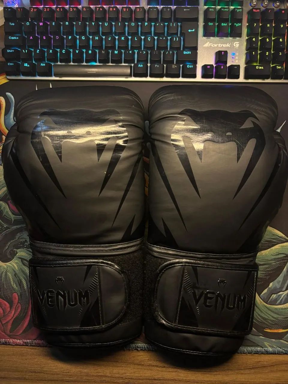 LUVAS VENOM 14oz  box / muay thai - Foto 4