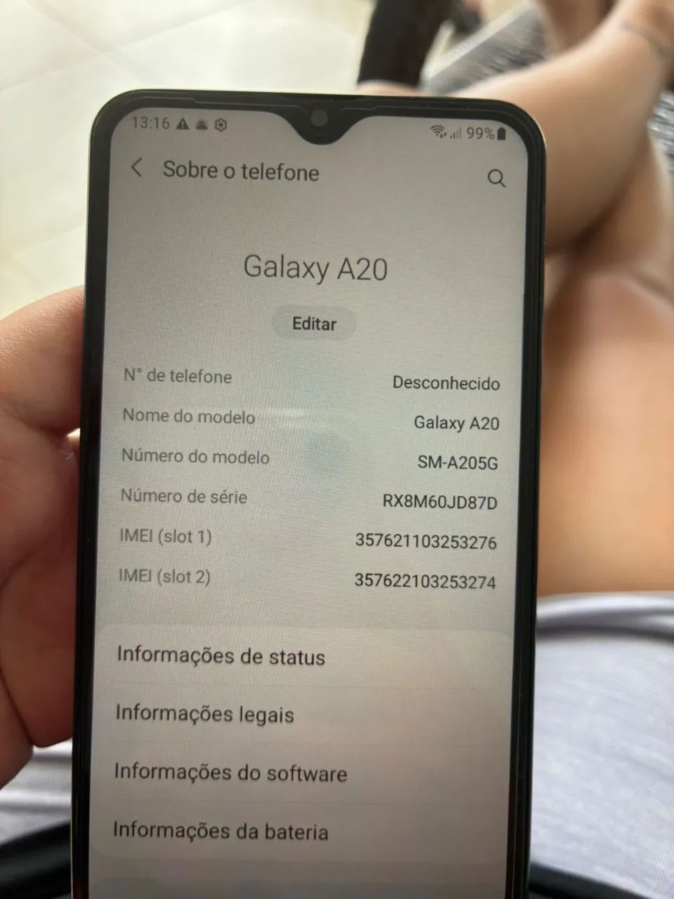 Celular Galax A20 - Foto 5