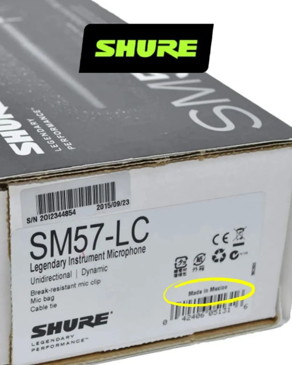SHURE SM57 ORIGINAL - Foto 3