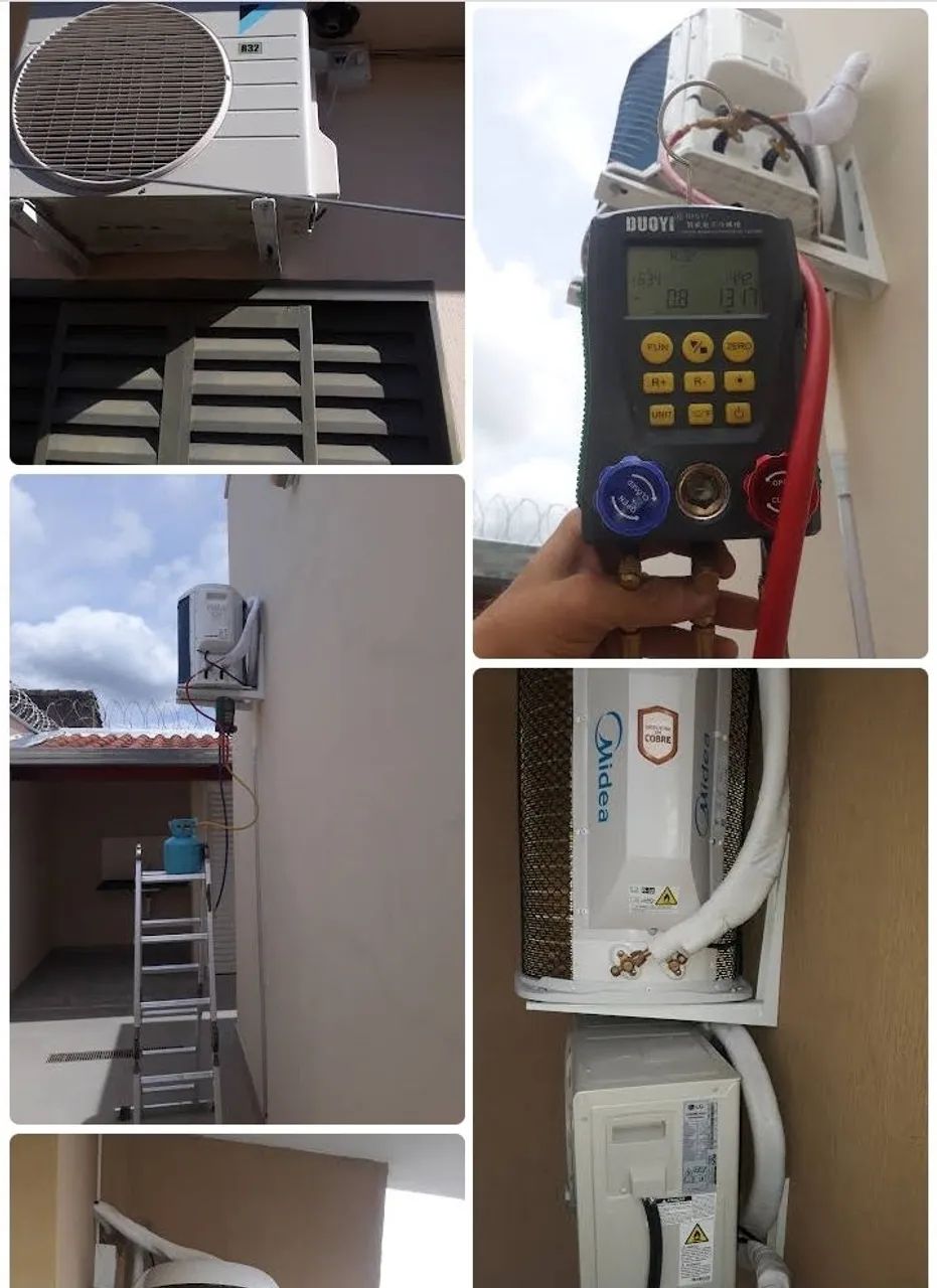Limpeza ar condicionado ( instalação)