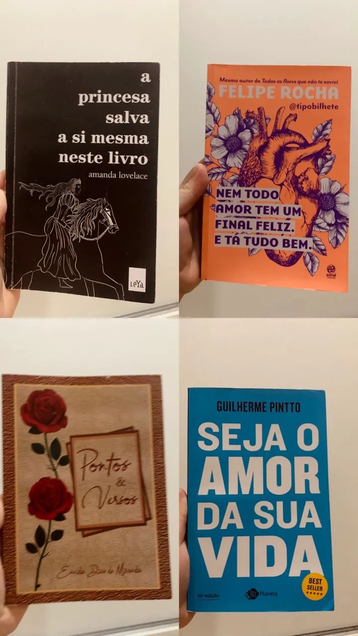 Livros BookTok/ Young/ Infantis