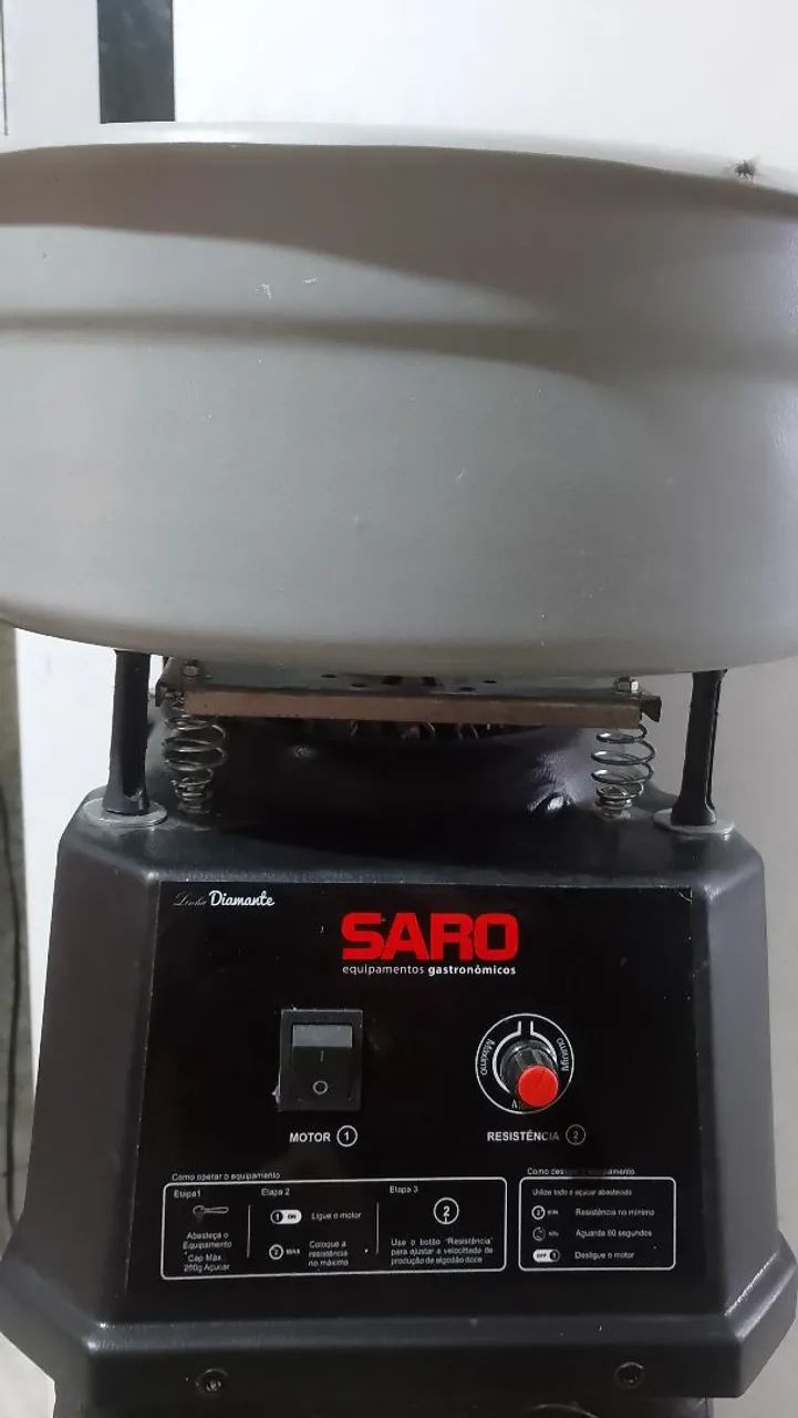 Máquina de algodão doce profissional  - Foto 2