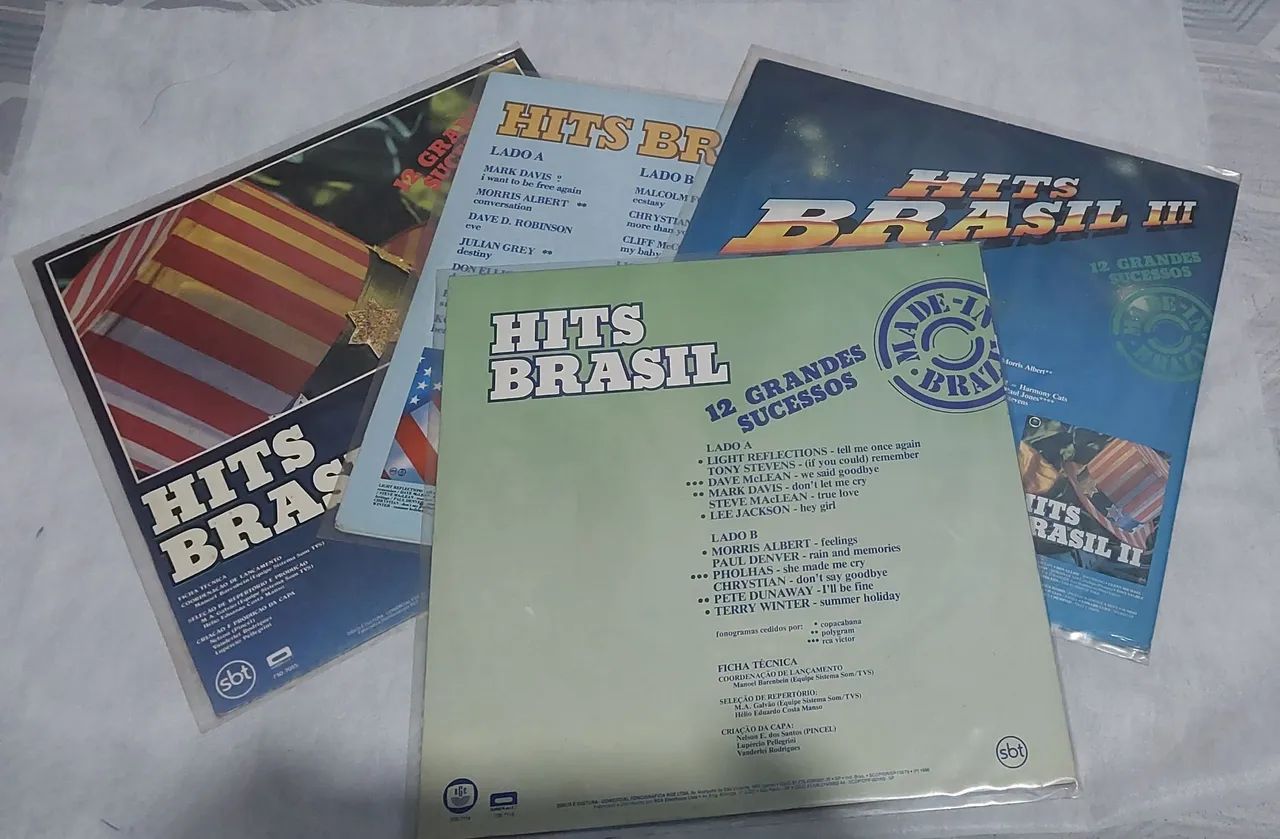 Lote 4 LPs da coletânea Hits Brasil: - Foto 3