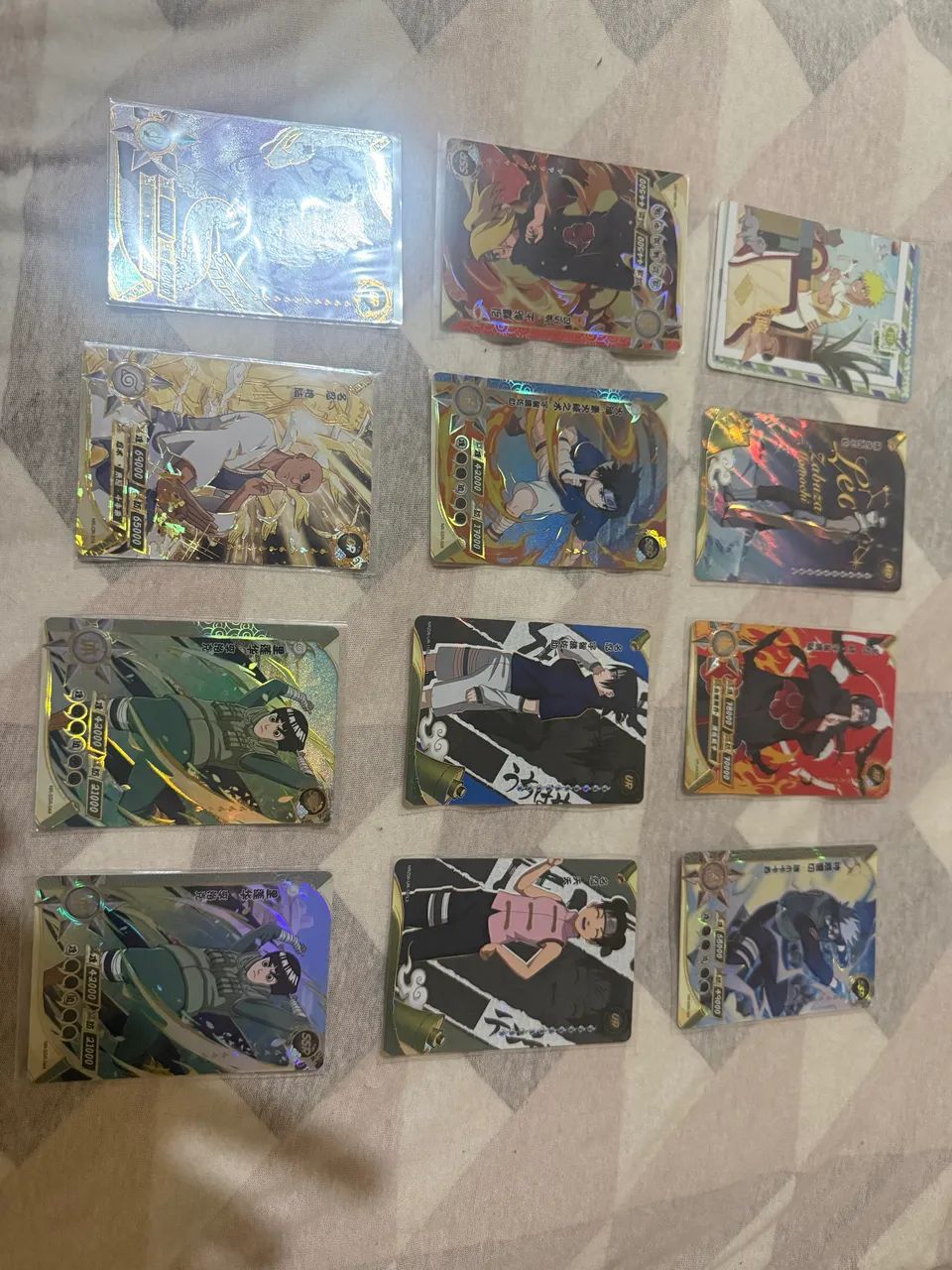 Lote de Cards do Naruto originais kayou com ssr,ur,or,mr etc - Foto 4