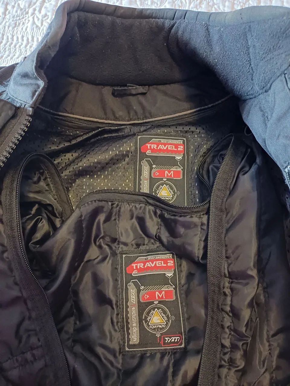 Conjunto Jaqueta e Calça moto X11 Travel 2 Special Tour Novissima