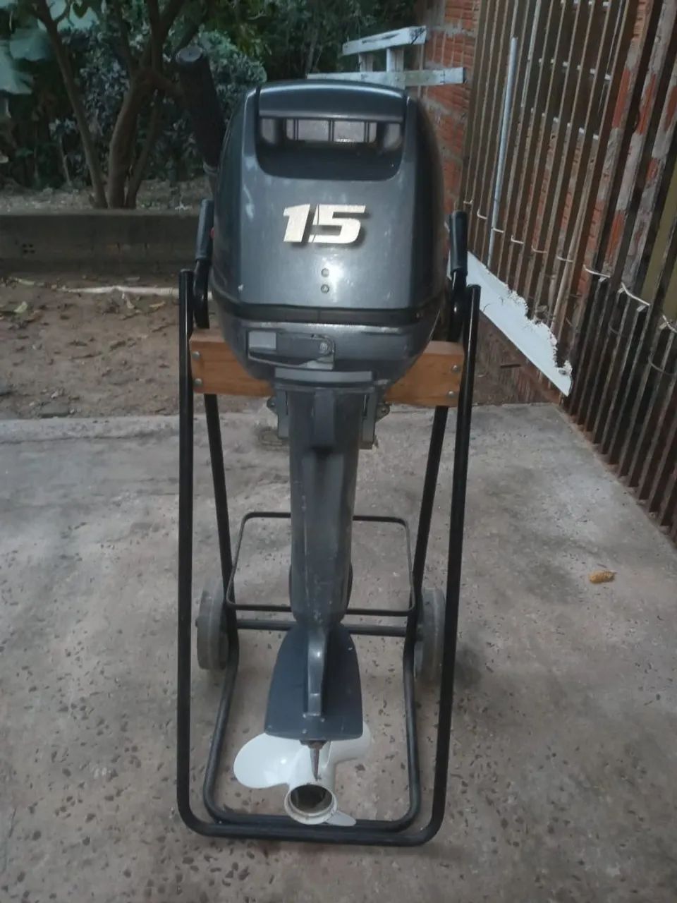 Motor Yamaha 15 e Barco Alumínio 5m. - Foto 3