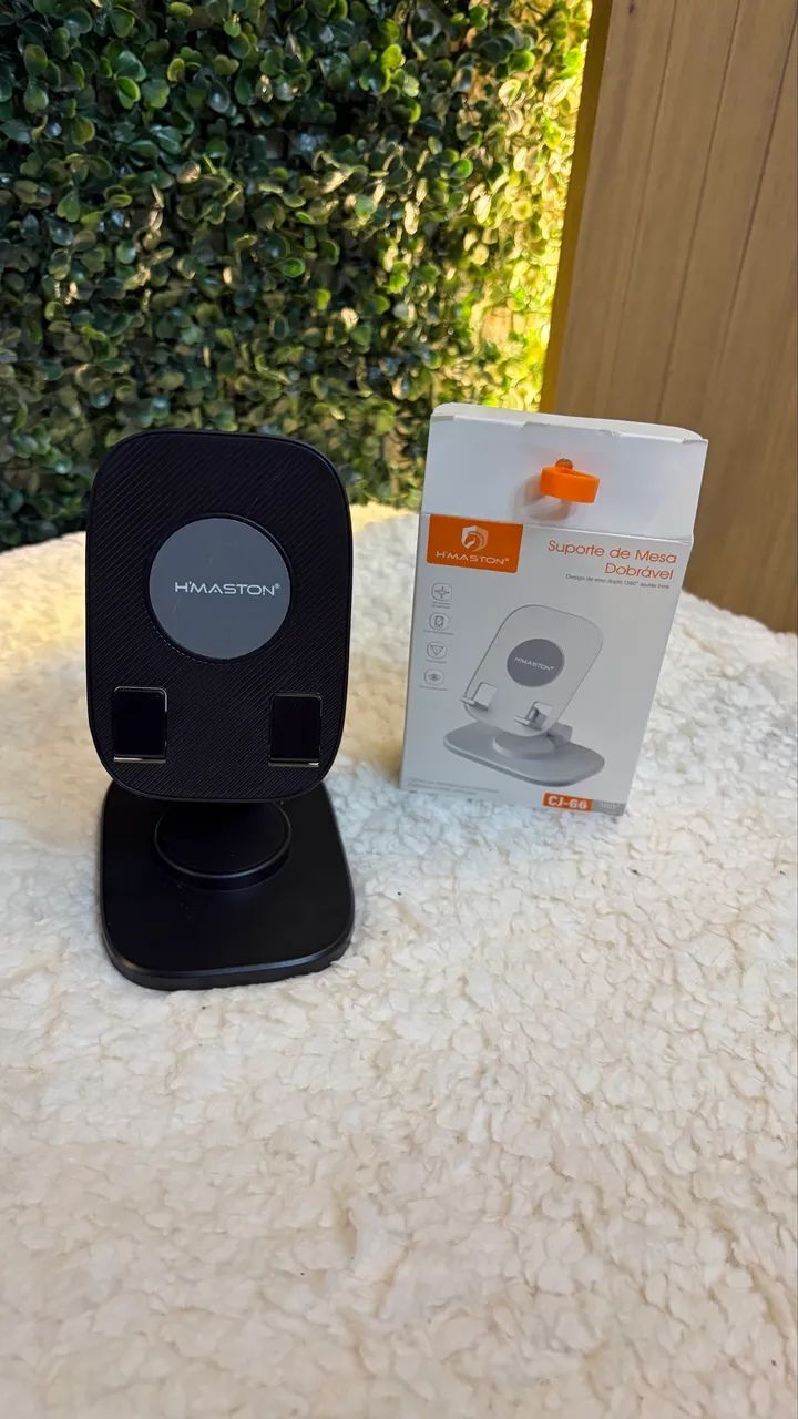 Suporte de mesa dobrável para celular  - Foto 4
