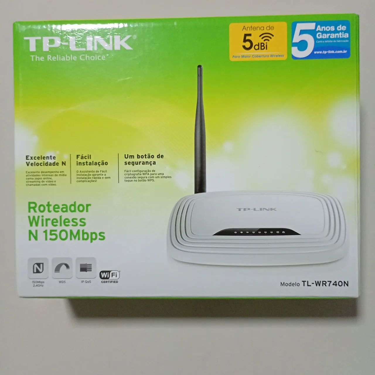Roteador TP-Link TL-WR740N 150Mbps - Foto 5