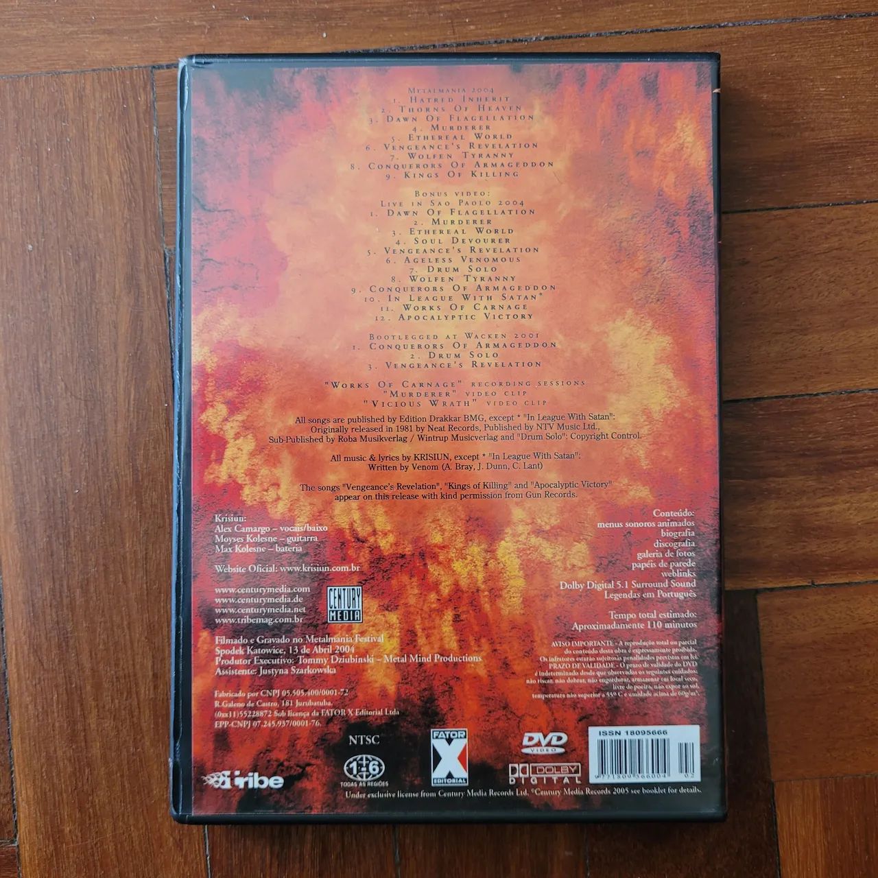 DVD Krisiun - Live Armageddon - Foto 2