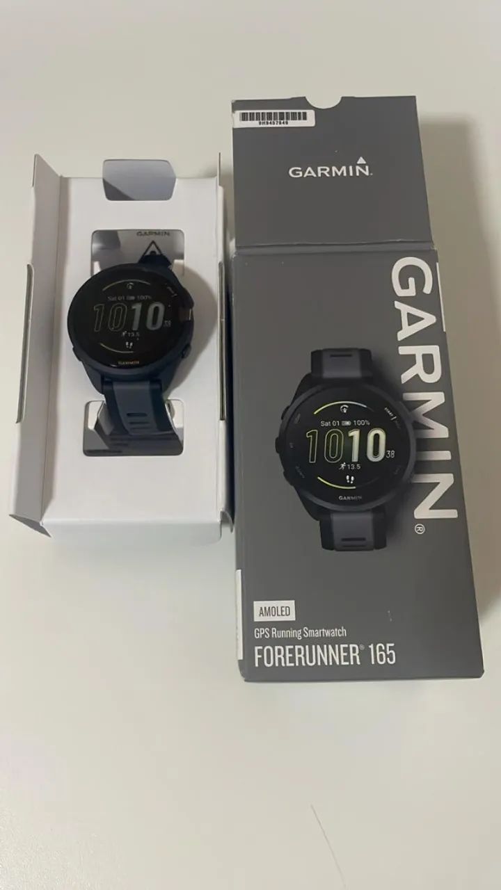 RELOGIO GARMIN FORERNNER 165 TELA AMOLED