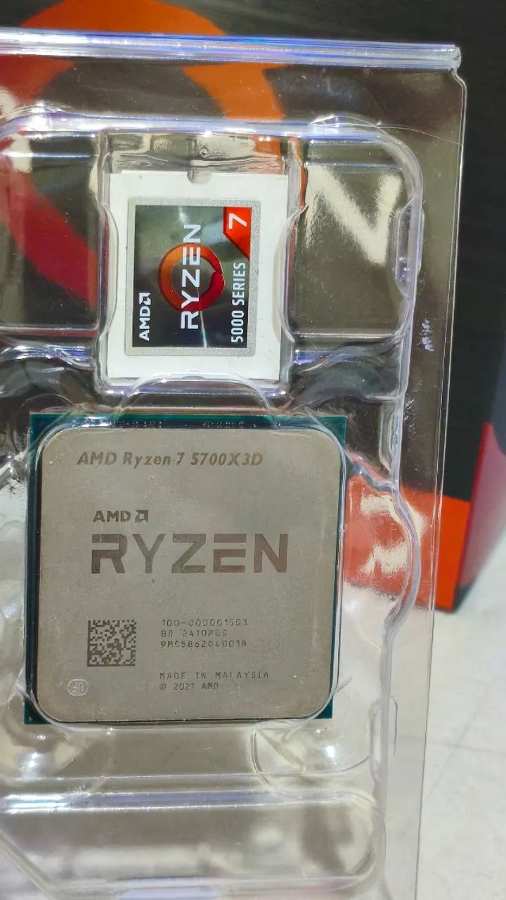 AMD Ryzen 7 5700X3D中古 Processador AMD Ryzen 7 5700X3D - Processadores - Coroado, Manaus