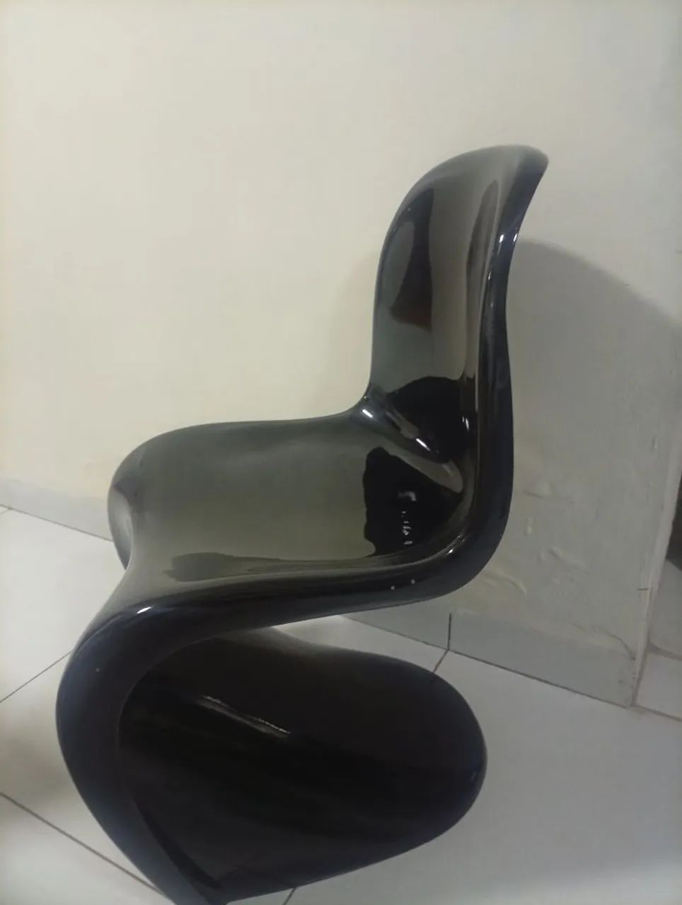 Cadeira Panton preta