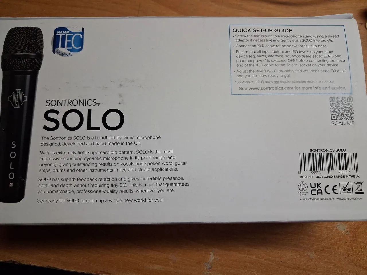 Microfone supercardioide sontronics - Foto 4