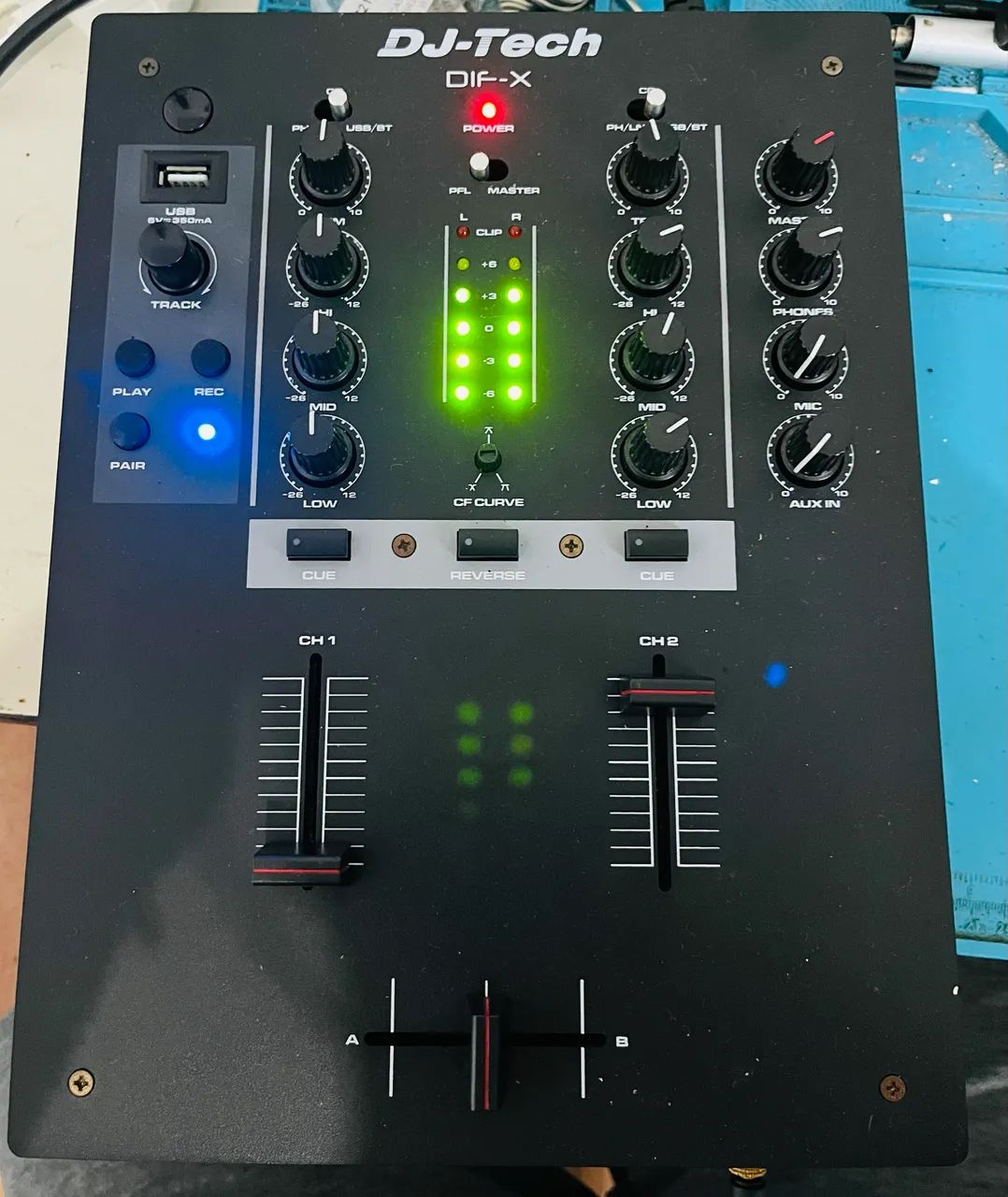 Mixer Dj-Tech com Bluetooth e USB - Foto 2