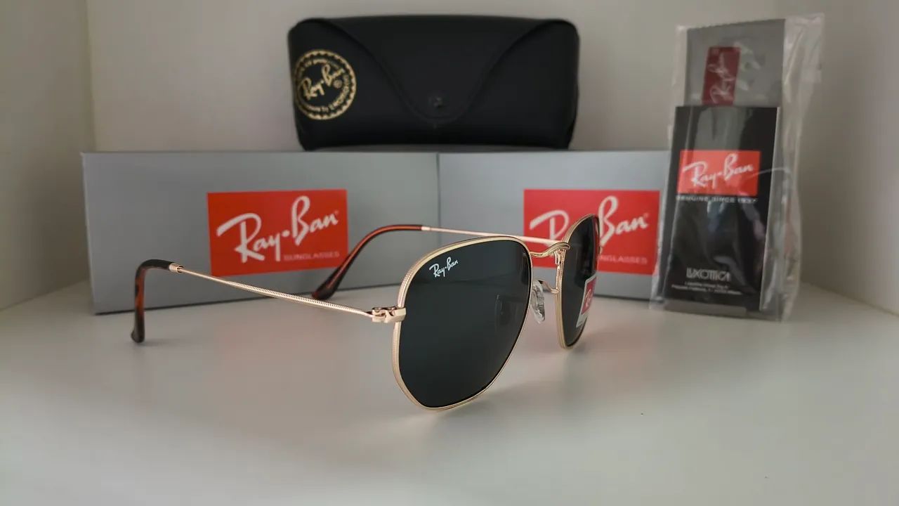 ÓCULOS DE SOL RAYBAN EXAGONAL  - Foto 3